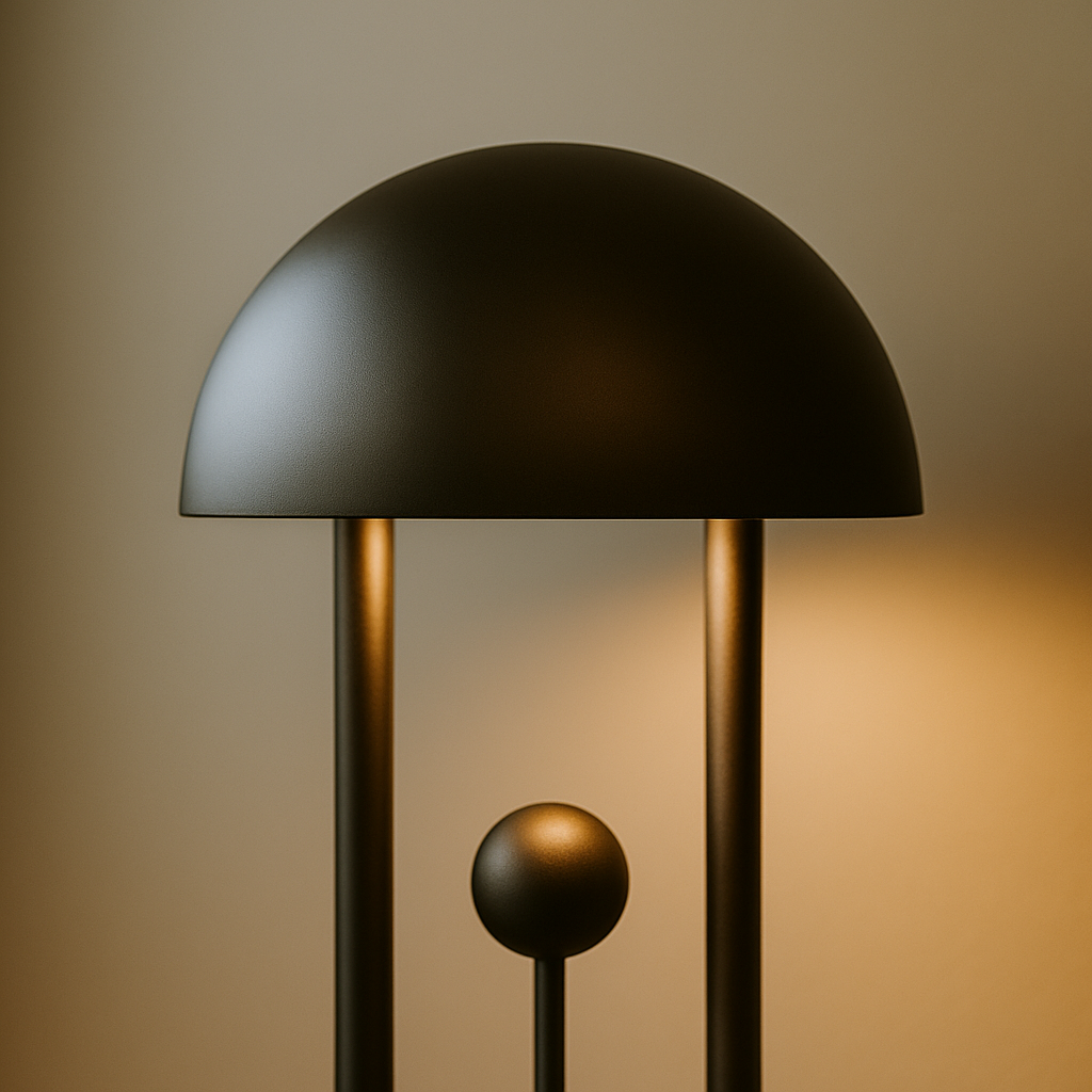 Minimalistische Tischlampe – Dimmbare LED-Lampe mit Sensorsteuerung
