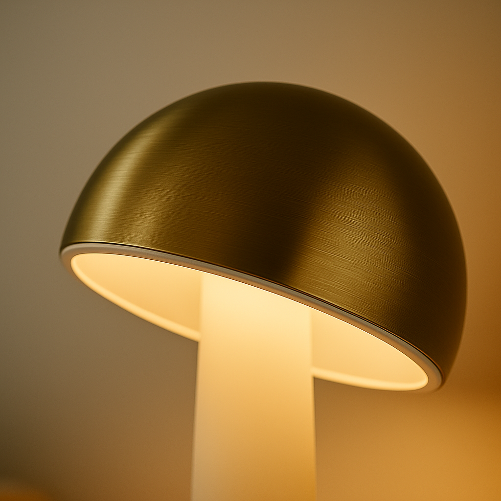 Moderne minimalistische Mushroom Tischlampe – Touch & dimmbar LED